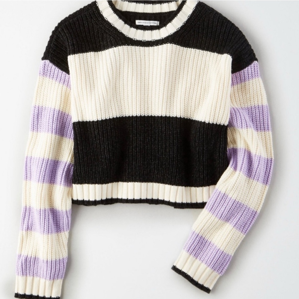 American eagle AEO striped sweater